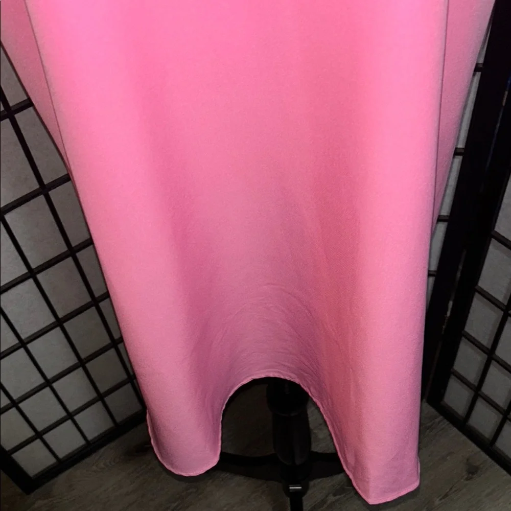 Mud Pie Pink Ruffled Sleeveless Midi Sundress - Picture 6 of 12